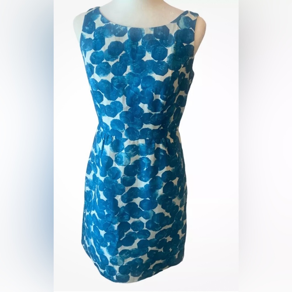 Tabitha Anthropologie Turquoise Dress Sz 12